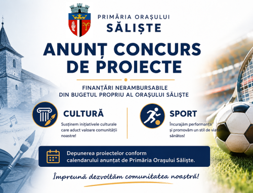Concurs proiecte Culturale și Sportive